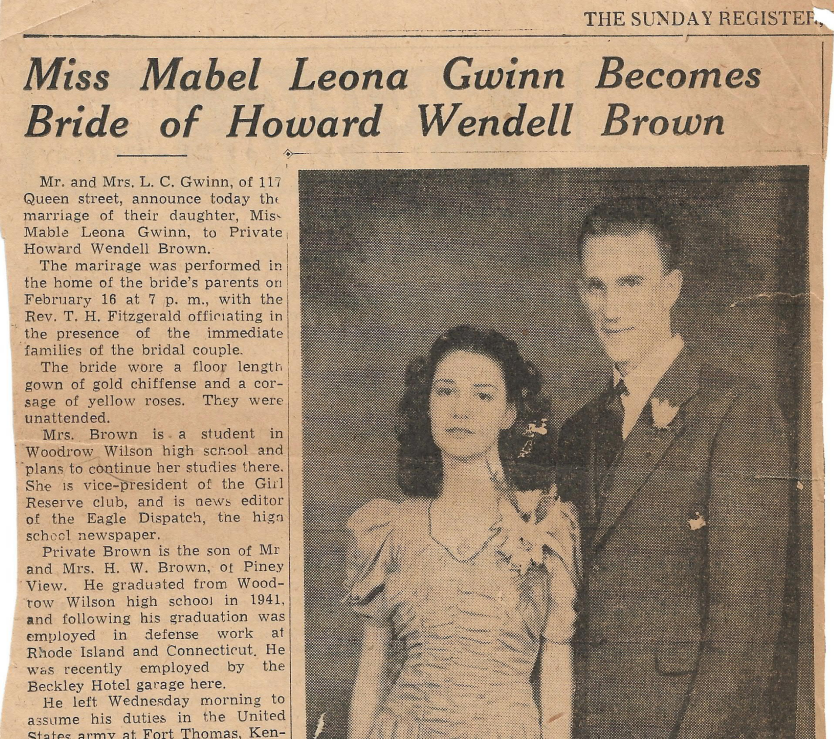 Browns Wedding Story